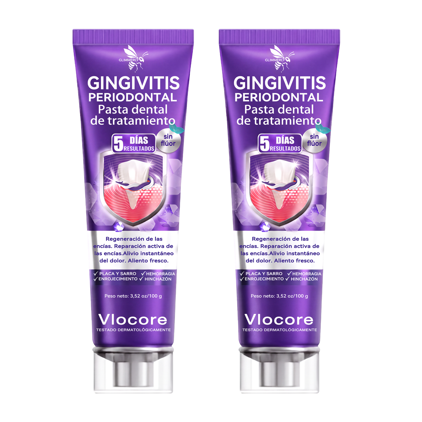 🛍️💶GLIMMERLY® VioCore: pasta dentífrica para el tratamiento de la gingivitis y la periodontitis con veneno de abeja