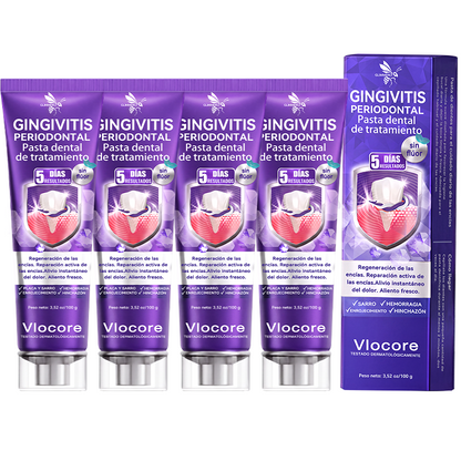 墨西哥 GLIMMERLY® VioCore: pasta dentífrica para el tratamiento de la gingivitis y la periodontitis con veneno de abeja