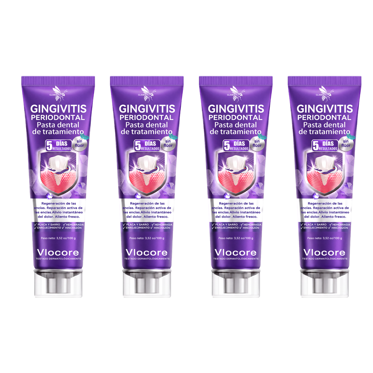 🛍️💶GLIMMERLY® VioCore: pasta dentífrica para el tratamiento de la gingivitis y la periodontitis con veneno de abeja